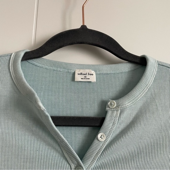 Aritzia Wilfred Free Remi longsleeve Top - Picture 2 of 5